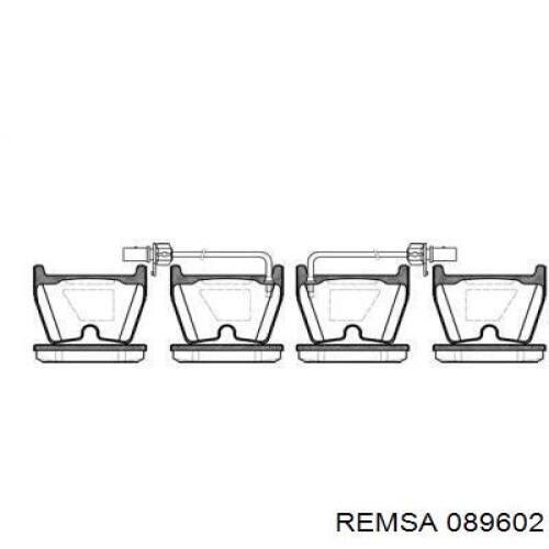 Pastillas freno delanteras Remsa 089602 precio, desde 65,91 EUR