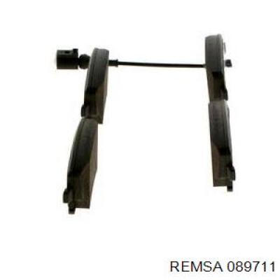 089711 Remsa Pastillas freno traseras