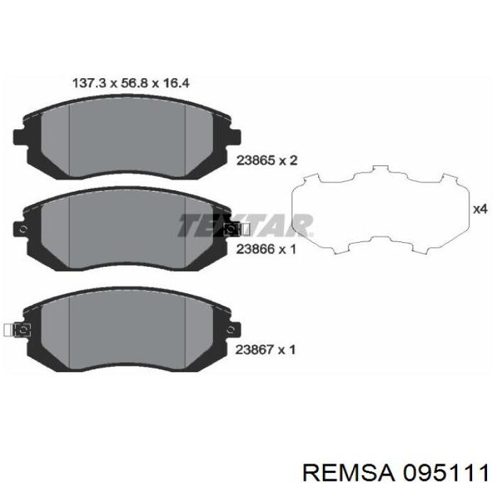 Pastillas de freno delanteras Subaru Impreza 3 GH