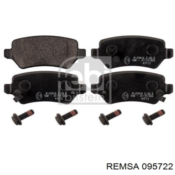 Comprar 095722 Remsa Pastillas de freno traseras