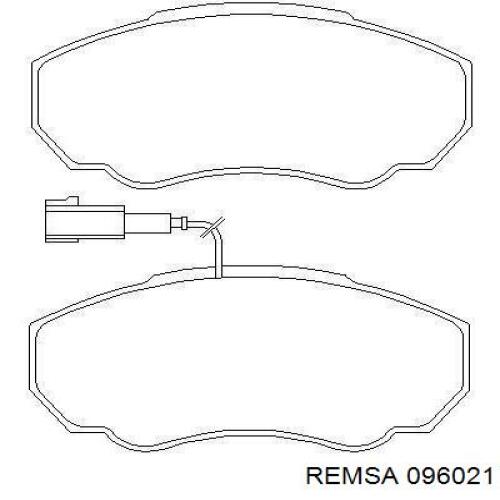 Pastillas de freno delanteras Fiat Ducato 2 230L