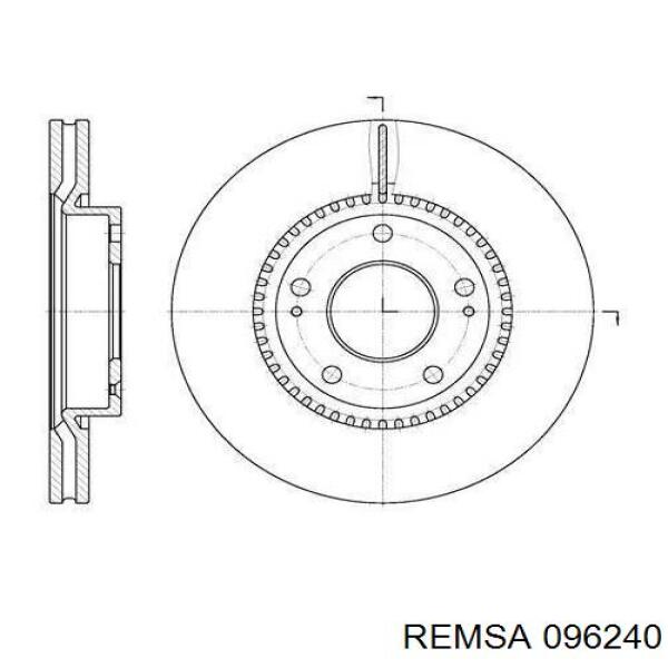 Pastillas de freno delanteras Renault Laguna 2 BG0, BG1