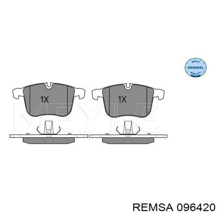 Pastillas freno delanteras Remsa 096420 precio, desde 36,78 EUR
