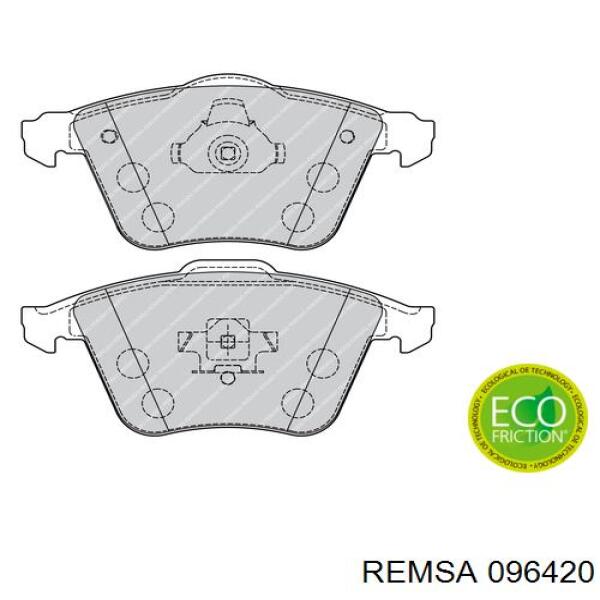 Comprar 096420 Remsa Pastillas delanteras de freno