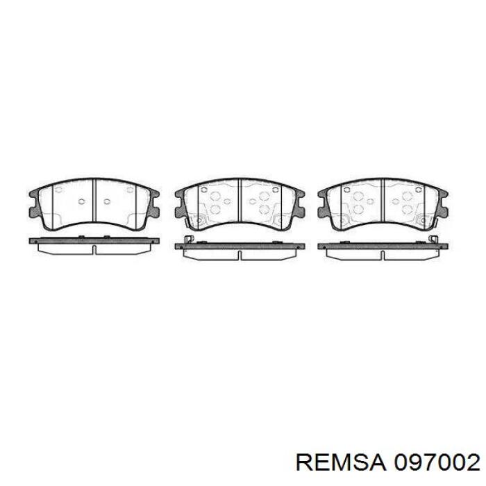 Pastillas freno delanteras Remsa 097002 precio, desde 34,66 EUR