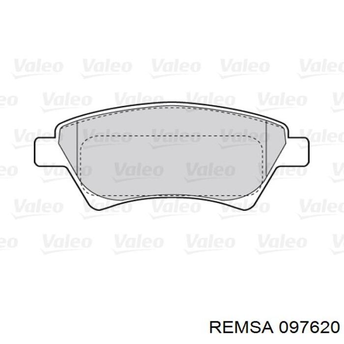 Comprar 097620 Remsa Pastillas delanteras de freno
