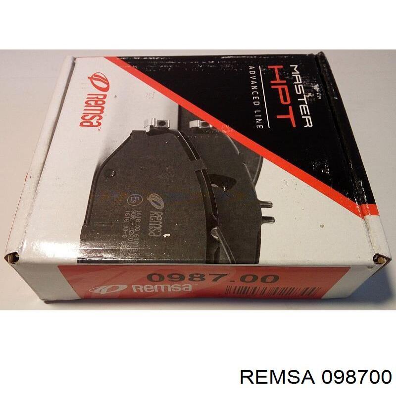 Pastillas freno delanteras Remsa 098700 precio, desde 18,75 EUR