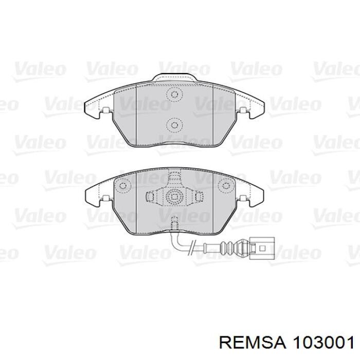 Pastillas de freno delanteras Seat Leon 2 1P1