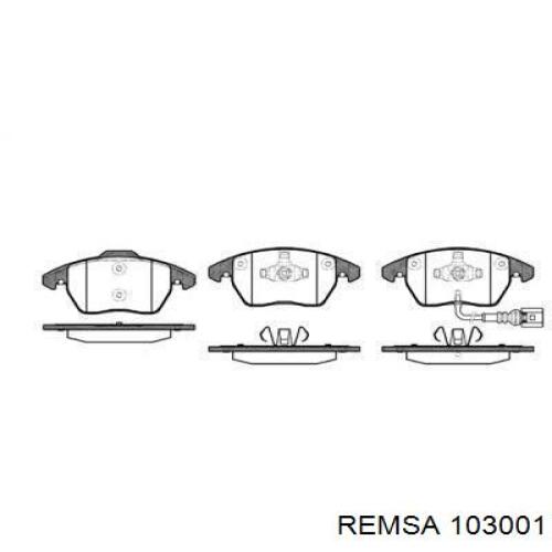Pastillas de freno delanteras Seat Leon 2 1P1
