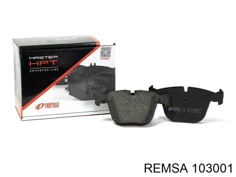 Pastillas de freno delanteras REMSA 103001
