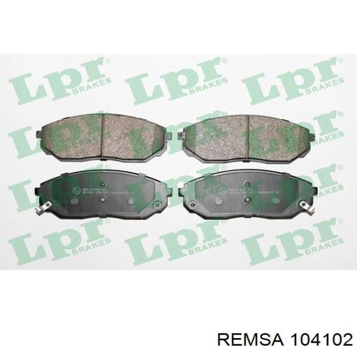Pastillas freno delanteras Remsa 104102 precio, desde 35,39 EUR
