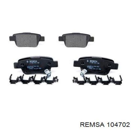 Pastillas traseras de freno Remsa 104702 precio, desde 23,03 EUR