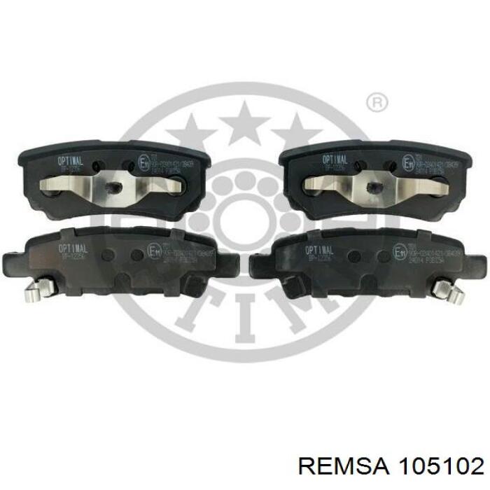 Pastillas traseras de freno Remsa 105102 precio, desde 23,27 EUR