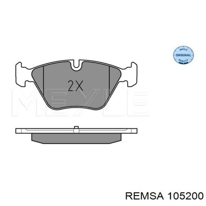 Pastillas freno delanteras Remsa 105200 precio, desde 39,96 EUR