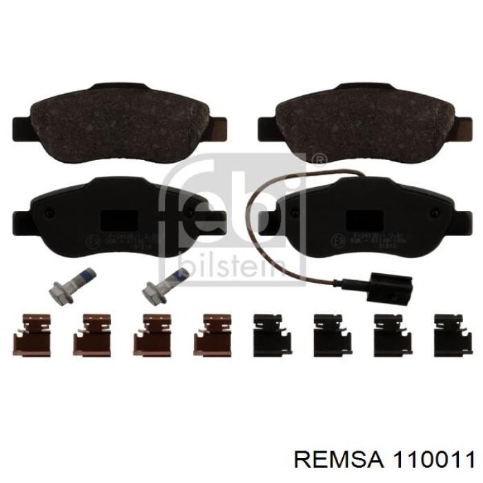 Pastillas de freno delanteras REMSA 110011