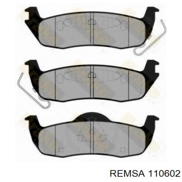 110602 Remsa Pastillas freno traseras