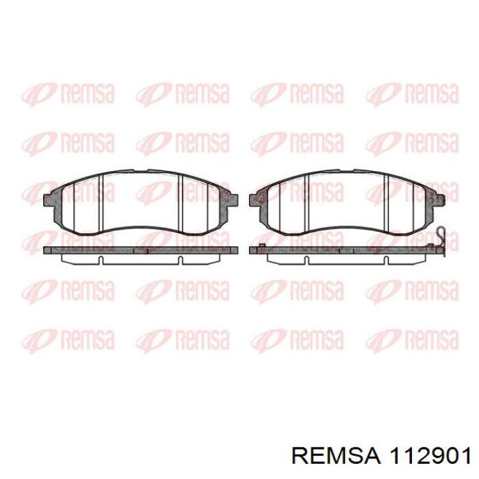 112901 Remsa Pastillas delanteras