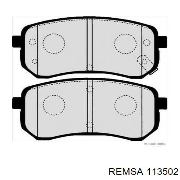 Comprar 113502 Remsa Pastillas de freno traseras