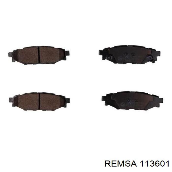 Pastillas de freno traseras 113601 Remsa