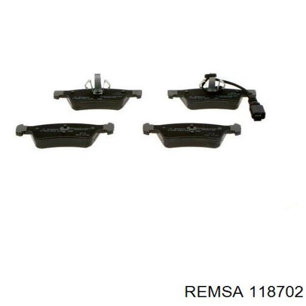 118702 Remsa Pastillas freno traseras