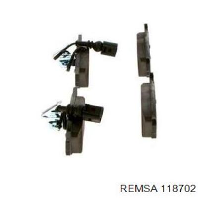 Pastillas traseras de freno Remsa 118702 precio, desde 34,03 EUR