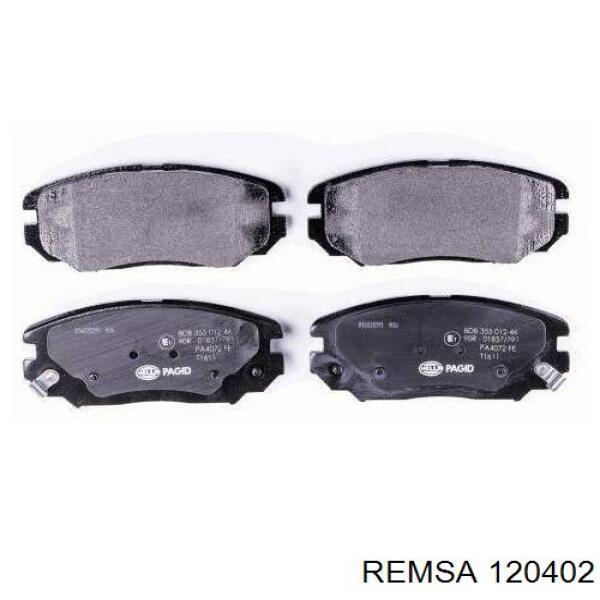 Comprar 120402 Remsa Pastillas delanteras de freno