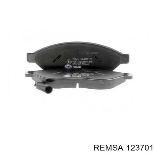 Comprar 123701 Remsa Pastillas delanteras de freno