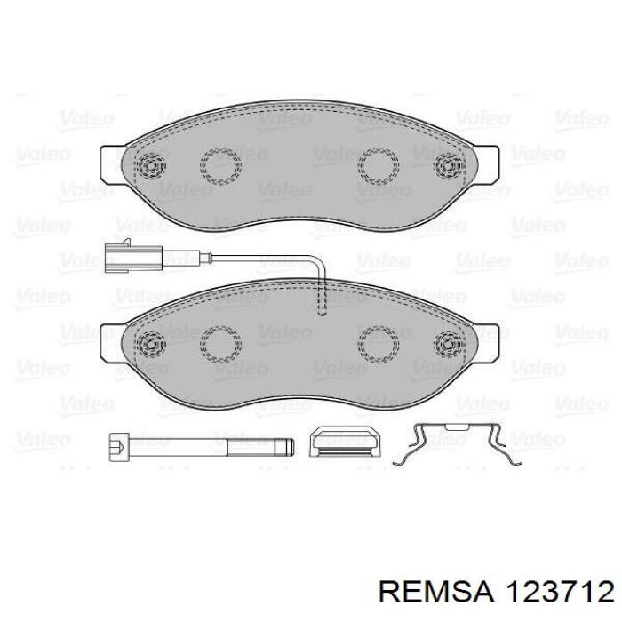 Pastillas freno delanteras Remsa 123712 precio, desde 43,31 EUR