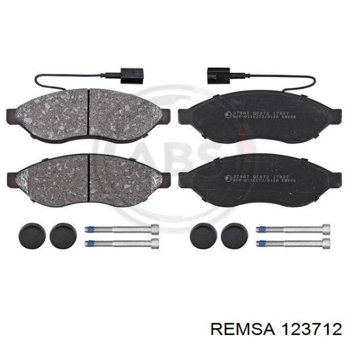 Comprar 123712 Remsa Pastillas delanteras de freno