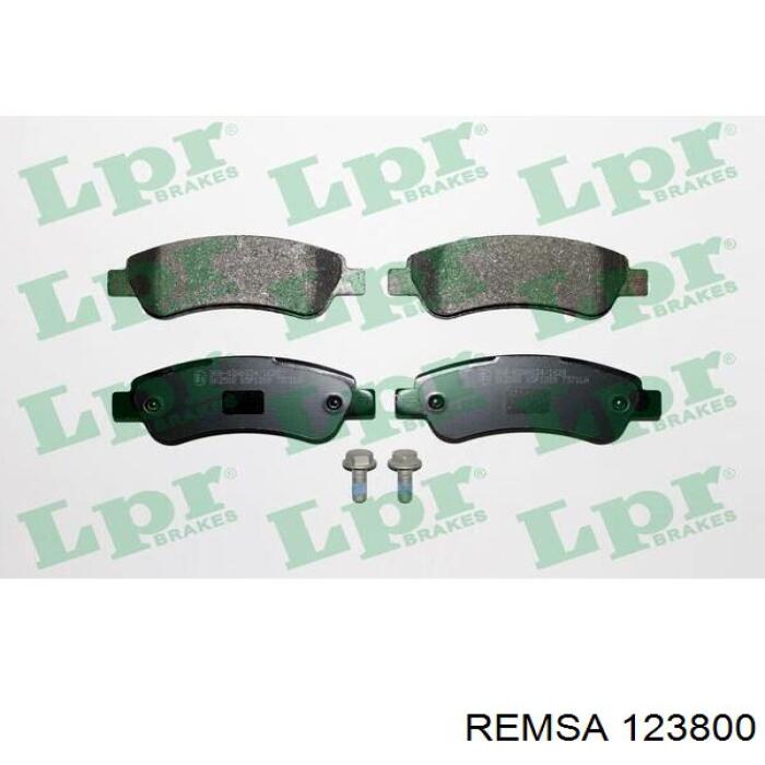 Pastillas traseras de freno Remsa 123800 precio, desde 24,03 EUR