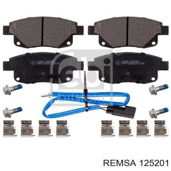 Comprar 125201 Remsa Pastillas de freno traseras