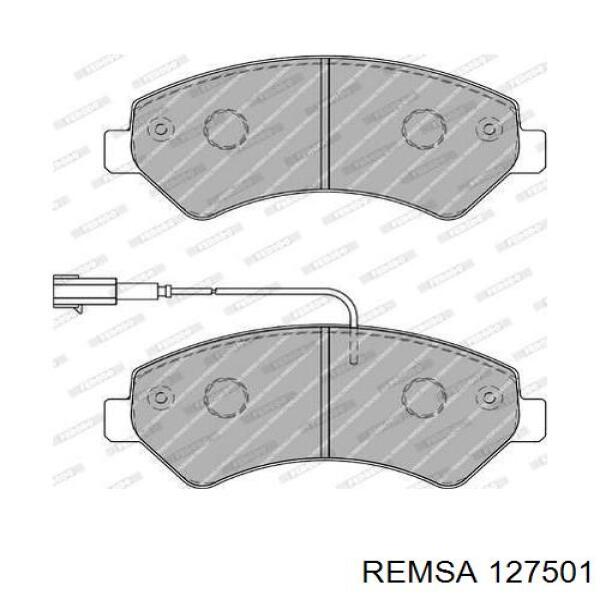 Pastillas de freno delanteras Remsa 127501