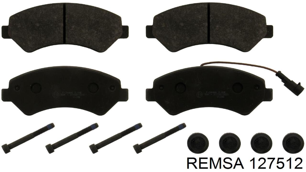 Pastillas freno delanteras Remsa 127512 precio, desde 43,62 EUR
