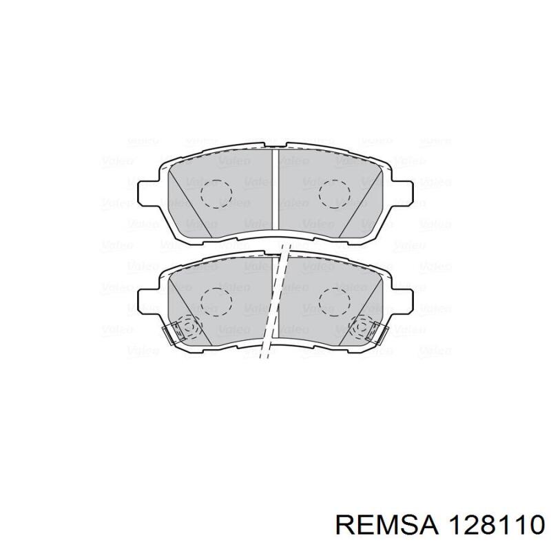 Comprar 128110 Remsa Pastillas delanteras de freno