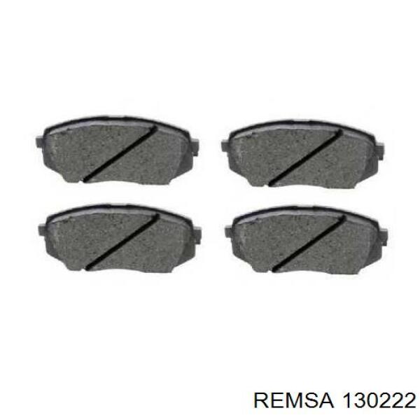 Pastillas de freno 130222 Remsa