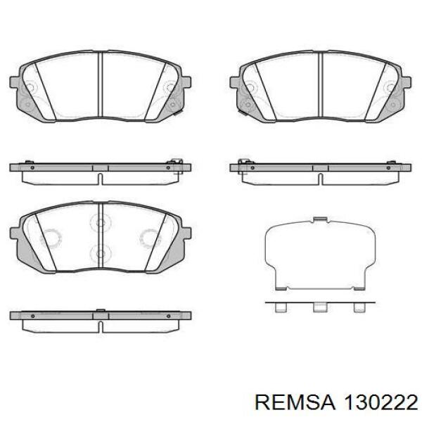 Pastillas freno delanteras Remsa 130222 precio, desde 52,37 EUR