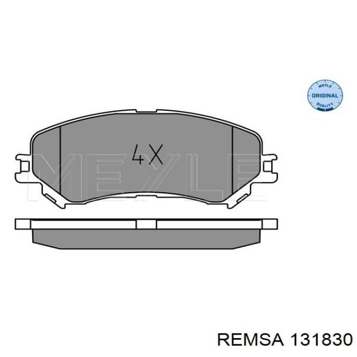 131830 Remsa pastillas de freno delanteras