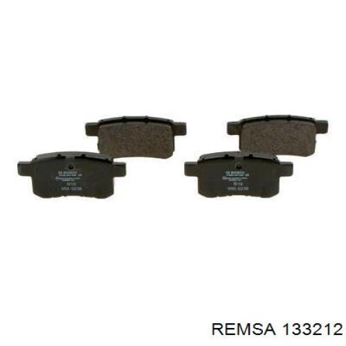 Pastillas traseras de freno Remsa 133212 precio, desde 25,30 EUR