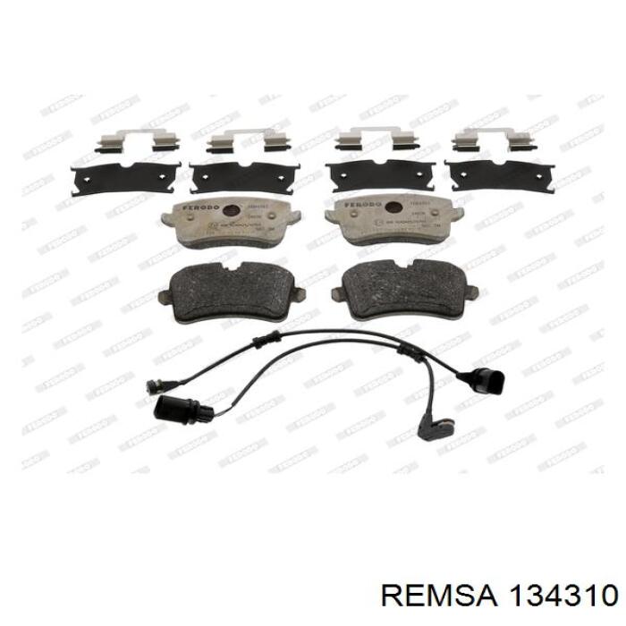 Comprar 134310 Remsa Pastillas de freno traseras