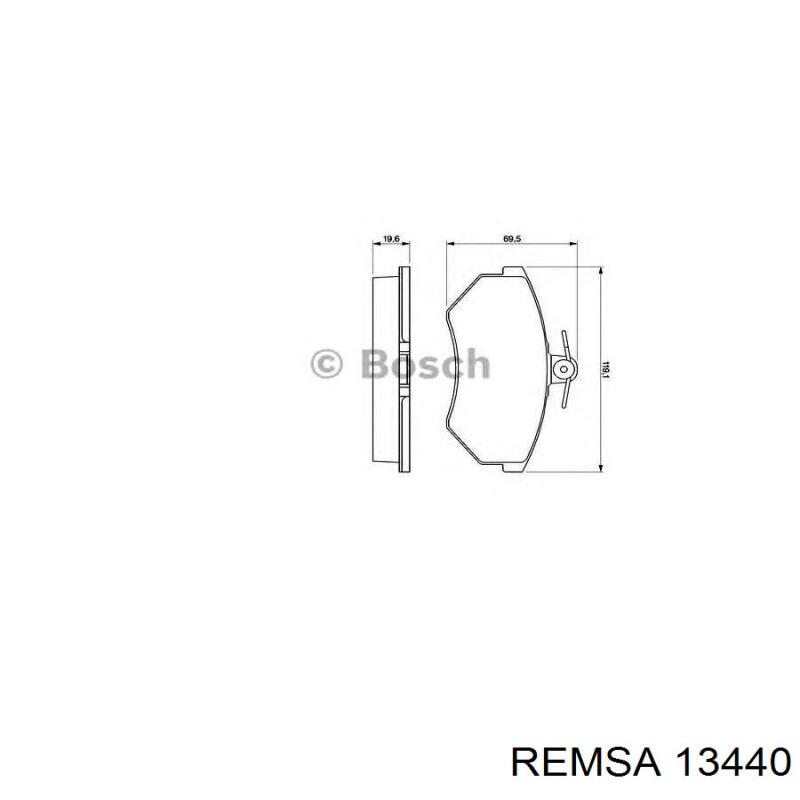 Pastillas de freno delanteras Seat Toledo 1 1L
