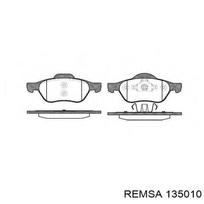 Pastillas freno delanteras Remsa 135010 precio, desde 56,41 EUR