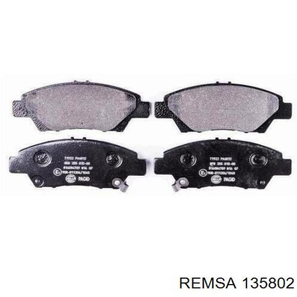 Pastillas freno delanteras Remsa 135802 precio, desde 29,03 EUR