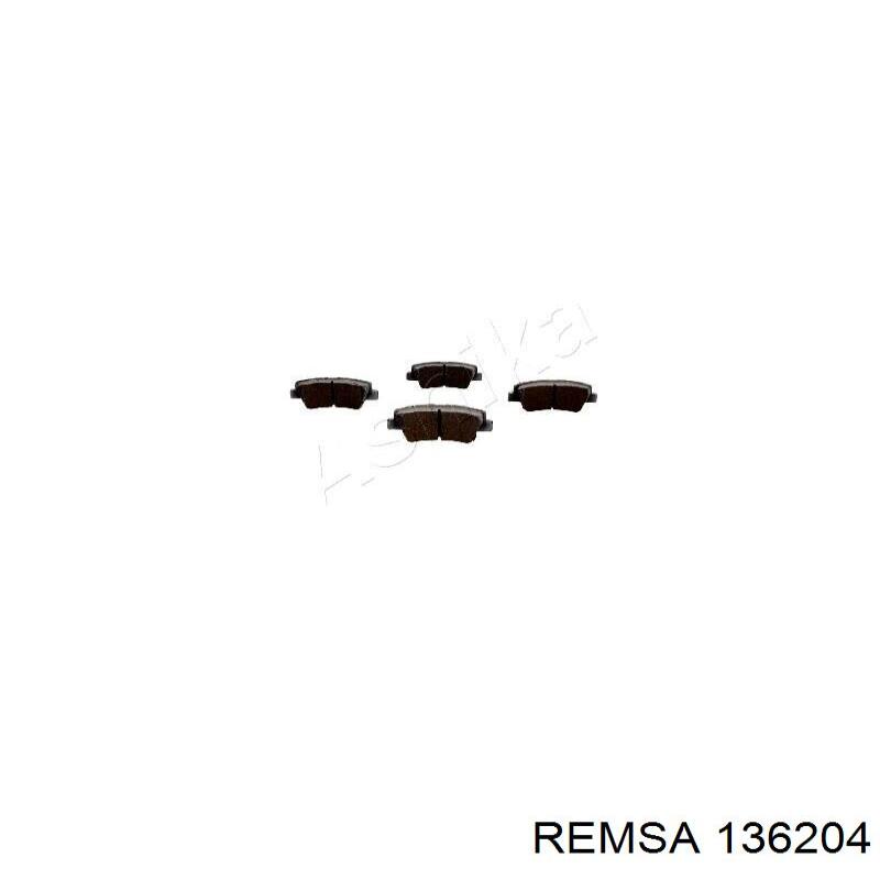 Pastillas traseras de freno Remsa 136204 precio, desde 20,75 EUR