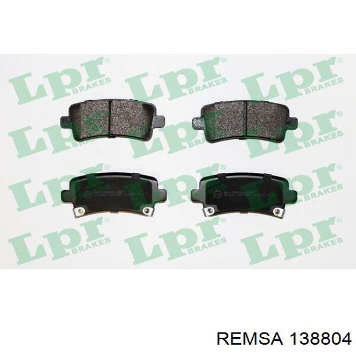 Pastillas traseras de freno Remsa 138804 precio, desde 23,49 EUR