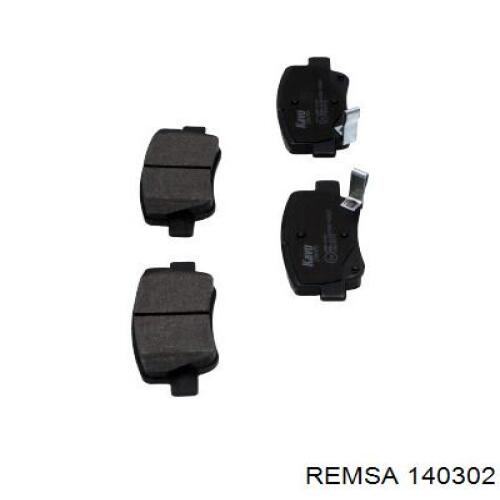 Comprar 140302 Remsa Pastillas de freno traseras