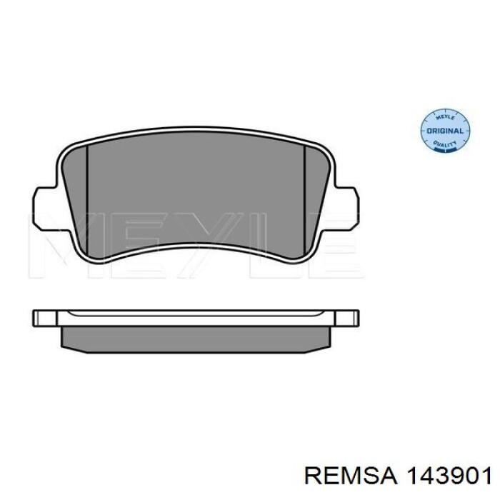 1439.01 Remsa pastillas de freno traseras