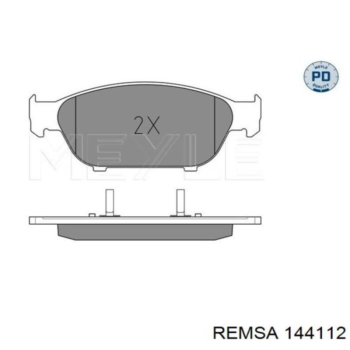 Comprar 144112 Remsa Pastillas delanteras de freno