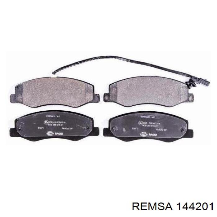 Pastillas de freno traseras 144201 Remsa