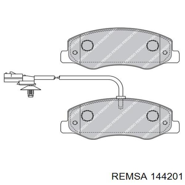 Pastillas traseras de freno Remsa 144201 precio, desde 31,64 EUR