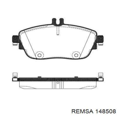 Comprar 148508 Remsa Pastillas delanteras de freno